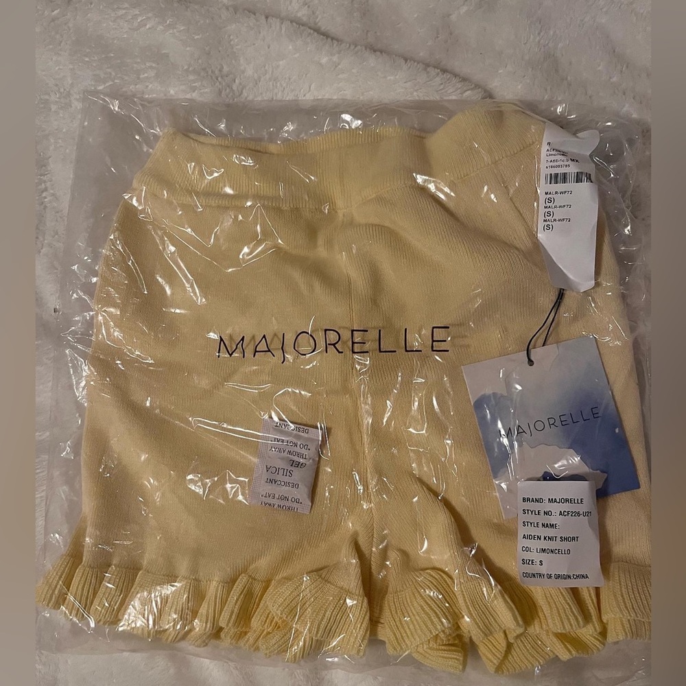 MAJORELLE Aiden knit set bottoms size S